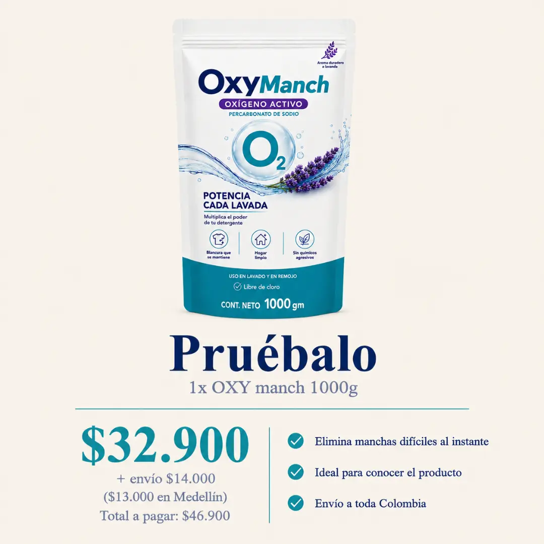 Pruébalo - OXY manch 1000g - $32.900